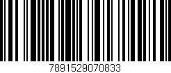 Código de barras (EAN, GTIN, SKU, ISBN): '7891529070833'