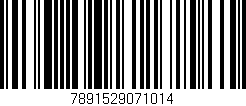 Código de barras (EAN, GTIN, SKU, ISBN): '7891529071014'