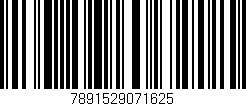 Código de barras (EAN, GTIN, SKU, ISBN): '7891529071625'