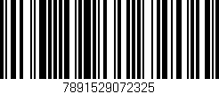 Código de barras (EAN, GTIN, SKU, ISBN): '7891529072325'