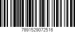 Código de barras (EAN, GTIN, SKU, ISBN): '7891529072516'