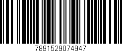 Código de barras (EAN, GTIN, SKU, ISBN): '7891529074947'