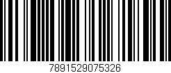 Código de barras (EAN, GTIN, SKU, ISBN): '7891529075326'