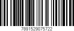 Código de barras (EAN, GTIN, SKU, ISBN): '7891529075722'