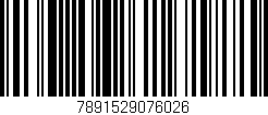 Código de barras (EAN, GTIN, SKU, ISBN): '7891529076026'