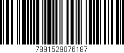 Código de barras (EAN, GTIN, SKU, ISBN): '7891529076187'