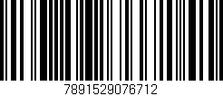 Código de barras (EAN, GTIN, SKU, ISBN): '7891529076712'