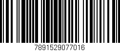 Código de barras (EAN, GTIN, SKU, ISBN): '7891529077016'