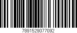 Código de barras (EAN, GTIN, SKU, ISBN): '7891529077092'