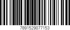 Código de barras (EAN, GTIN, SKU, ISBN): '7891529077153'