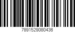 Código de barras (EAN, GTIN, SKU, ISBN): '7891529080436'