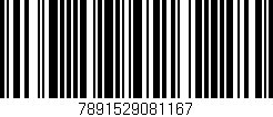 Código de barras (EAN, GTIN, SKU, ISBN): '7891529081167'