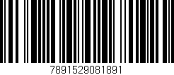 Código de barras (EAN, GTIN, SKU, ISBN): '7891529081891'