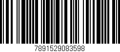 Código de barras (EAN, GTIN, SKU, ISBN): '7891529083598'