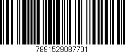 Código de barras (EAN, GTIN, SKU, ISBN): '7891529087701'