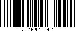 Código de barras (EAN, GTIN, SKU, ISBN): '7891529100707'