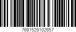 Código de barras (EAN, GTIN, SKU, ISBN): '7891529102657'