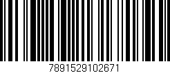 Código de barras (EAN, GTIN, SKU, ISBN): '7891529102671'