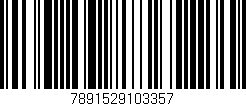 Código de barras (EAN, GTIN, SKU, ISBN): '7891529103357'