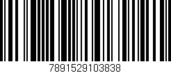 Código de barras (EAN, GTIN, SKU, ISBN): '7891529103838'