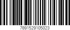 Código de barras (EAN, GTIN, SKU, ISBN): '7891529105023'