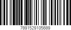 Código de barras (EAN, GTIN, SKU, ISBN): '7891529105689'