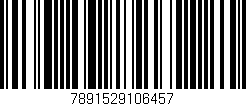 Código de barras (EAN, GTIN, SKU, ISBN): '7891529106457'