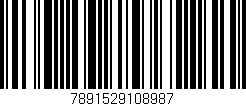 Código de barras (EAN, GTIN, SKU, ISBN): '7891529108987'
