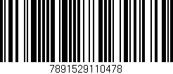 Código de barras (EAN, GTIN, SKU, ISBN): '7891529110478'