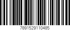 Código de barras (EAN, GTIN, SKU, ISBN): '7891529110485'