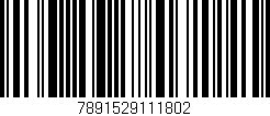 Código de barras (EAN, GTIN, SKU, ISBN): '7891529111802'