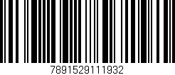 Código de barras (EAN, GTIN, SKU, ISBN): '7891529111932'