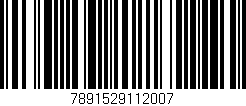 Código de barras (EAN, GTIN, SKU, ISBN): '7891529112007'