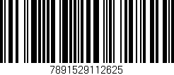 Código de barras (EAN, GTIN, SKU, ISBN): '7891529112625'