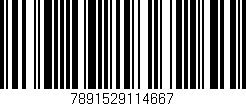 Código de barras (EAN, GTIN, SKU, ISBN): '7891529114667'