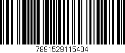 Código de barras (EAN, GTIN, SKU, ISBN): '7891529115404'