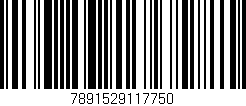 Código de barras (EAN, GTIN, SKU, ISBN): '7891529117750'