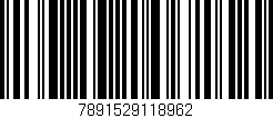 Código de barras (EAN, GTIN, SKU, ISBN): '7891529118962'