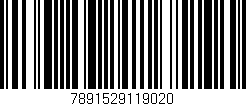 Código de barras (EAN, GTIN, SKU, ISBN): '7891529119020'