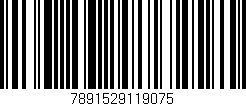 Código de barras (EAN, GTIN, SKU, ISBN): '7891529119075'