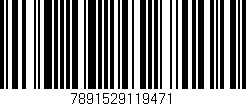 Código de barras (EAN, GTIN, SKU, ISBN): '7891529119471'