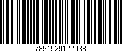 Código de barras (EAN, GTIN, SKU, ISBN): '7891529122938'