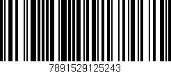 Código de barras (EAN, GTIN, SKU, ISBN): '7891529125243'