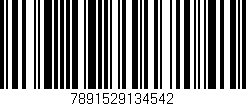 Código de barras (EAN, GTIN, SKU, ISBN): '7891529134542'