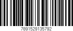 Código de barras (EAN, GTIN, SKU, ISBN): '7891529135792'