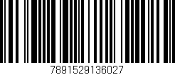 Código de barras (EAN, GTIN, SKU, ISBN): '7891529136027'