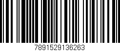 Código de barras (EAN, GTIN, SKU, ISBN): '7891529136263'