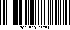Código de barras (EAN, GTIN, SKU, ISBN): '7891529136751'