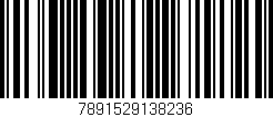 Código de barras (EAN, GTIN, SKU, ISBN): '7891529138236'