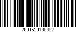 Código de barras (EAN, GTIN, SKU, ISBN): '7891529138892'